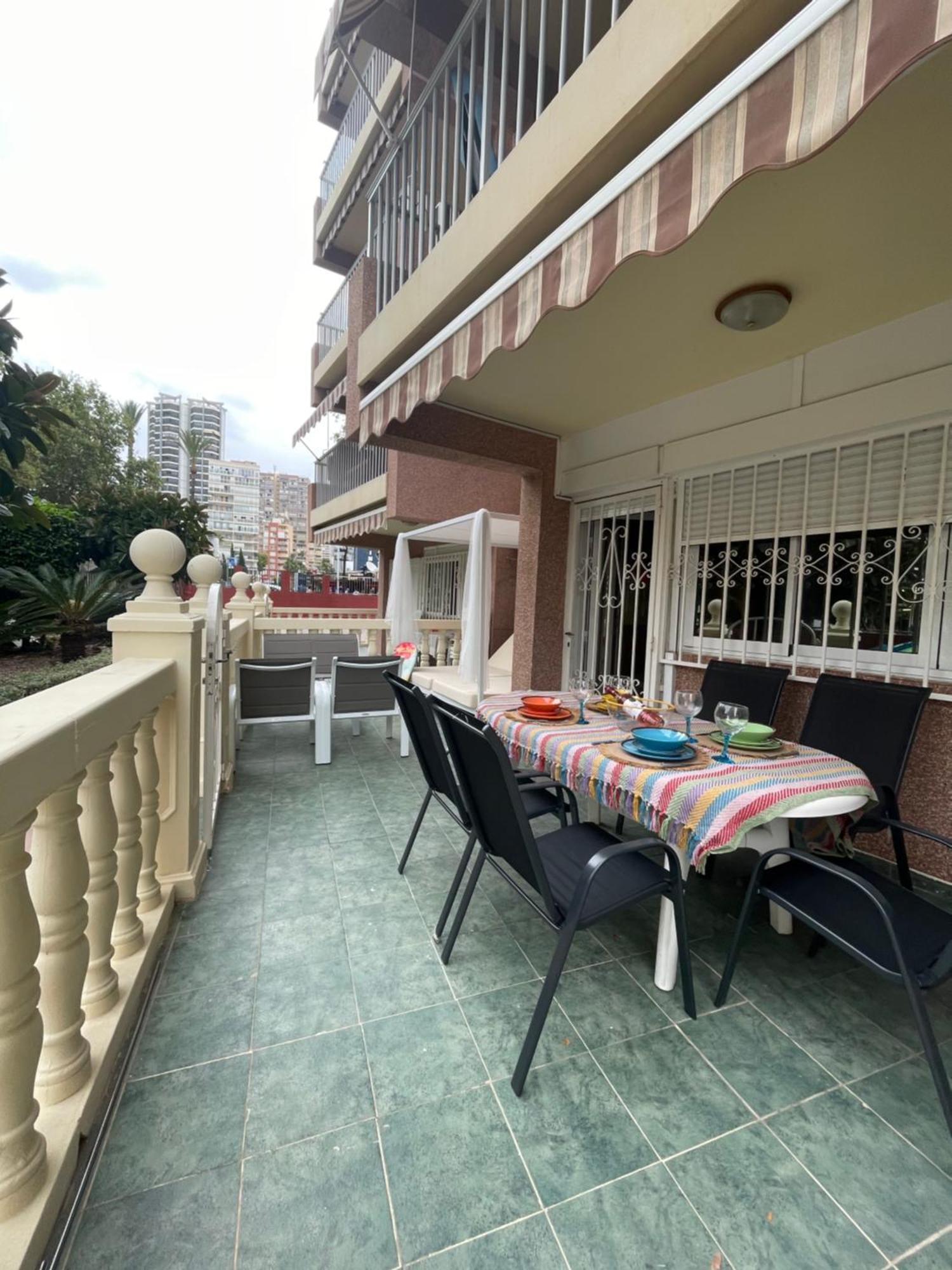 בנידורם Super Terrace Levante Front Line Apartment Los Ranchos Self Check-In, Free Parking מראה חיצוני תמונה