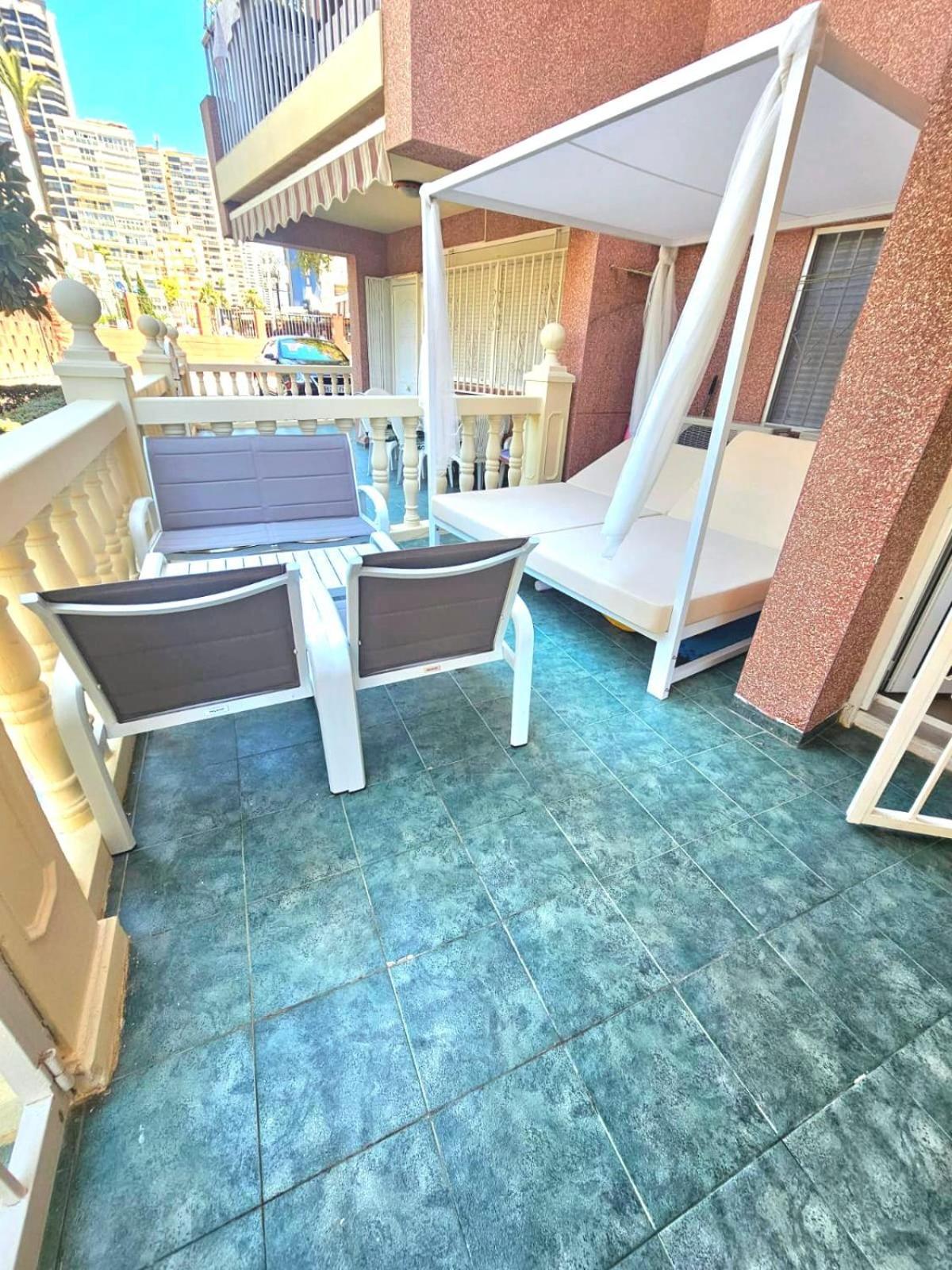 בנידורם Super Terrace Levante Front Line Apartment Los Ranchos Self Check-In, Free Parking מראה חיצוני תמונה