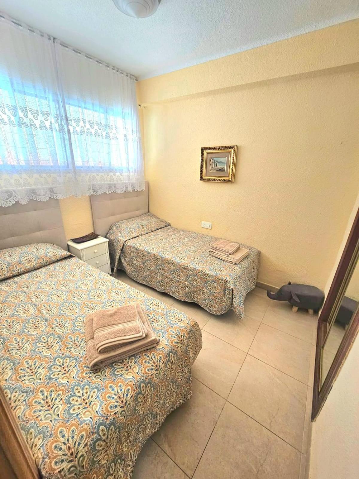 בנידורם Super Terrace Levante Front Line Apartment Los Ranchos Self Check-In, Free Parking מראה חיצוני תמונה